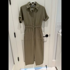Zara Olive Green Jumpsuit